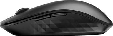 HP 6SP30AA, Høyre hendt, Track-on-glass (TOG), Bluetooth, 1200 DPI, Sort