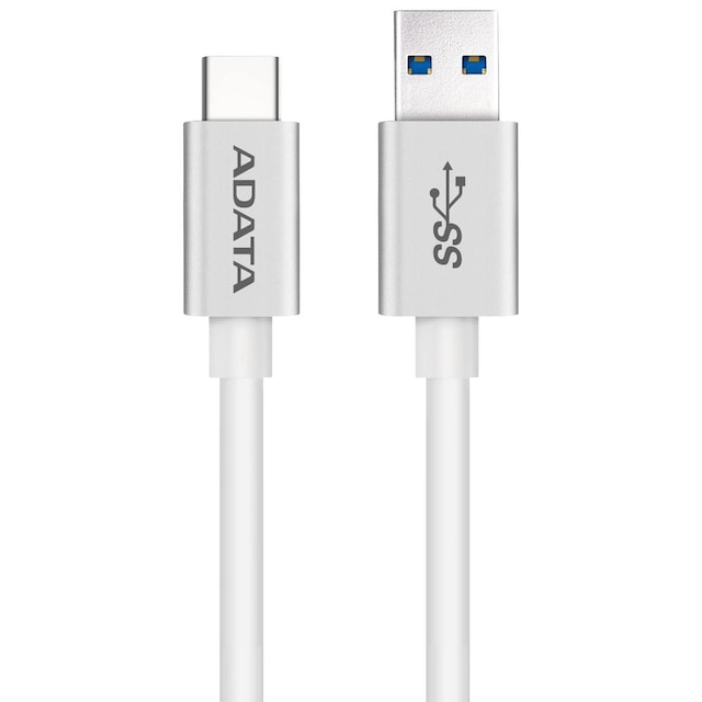 ADATA USB-C til USB-A, 1m, USB 3.1, 5Gbps, hvit