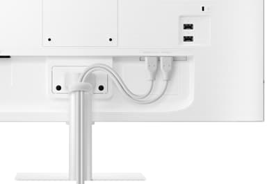 Samsung Smart Monitor M5 27" PC skjerm (hvit)