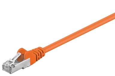 Goobay CAT 5e patchkabel, F/UTP, oransje