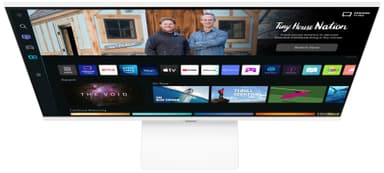 Samsung Smart Monitor M5 27" PC skjerm (hvit)
