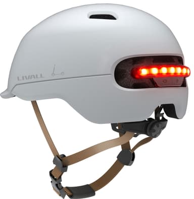 Livall hjelm L C20WHL (hvit)