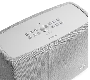 Audio Pro A15 multiroom-høyttaler (lysegrå)