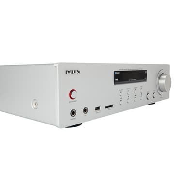 AIWA Stereo Forstærker med Bluetooth Sølv