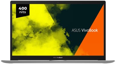 Asus VivoBook S14 S433 i5/16/512 14" bærbar PC (transparent silver)