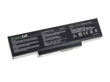 Green Cell laptop batteri til Asus A32-K72 K72 K73 N71 N73 / 11,1V 6600mAh