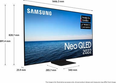 Samsung 65" QN90B 4K NQLED TV (2022)