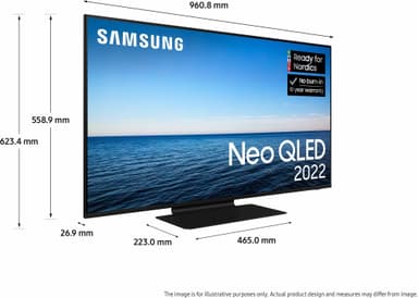 Samsung 43" QN90B 4K NQLED TV (2022)