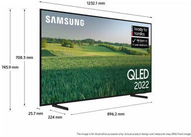 Samsung 55" Q60B 4K QLED TV (2022) CALMAN