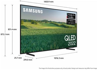 Samsung 65" Q60B 4K QLED TV (2022) CALMAN