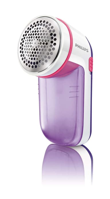 Philips Fabric Shaver GC026/30 Lilla/hvit, batteridrevet