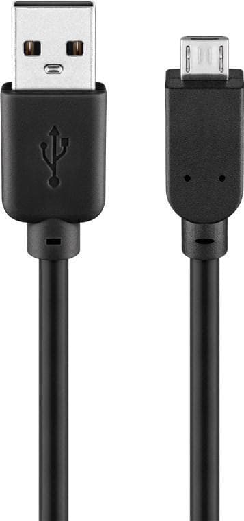 Goobay USB 2.0 Hi-Speed kabel, svart
