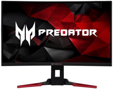 Predator Z1 31.5" gamingskjerm Z321Q (sort/rød)
