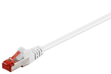 Goobay CAT 6 patchkabel S/FTP (PiMF), hvit