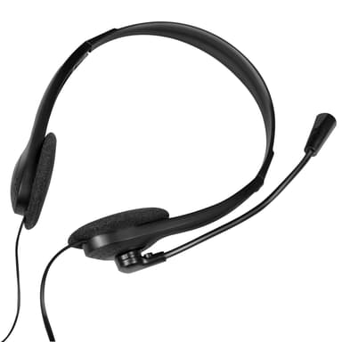 PC-headset Stereo med mikrofon 2x3,5mm-kontakt