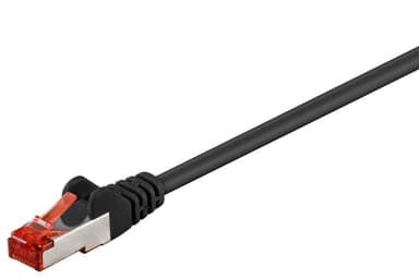Goobay CAT 6 patchkabel S/FTP (PiMF), svart