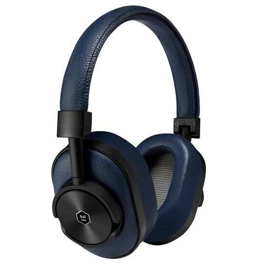Master&Dynamic MW60 trådløse around-ear hodetelefoner (sort/marineblå)