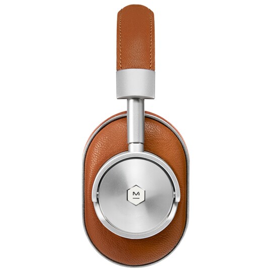 Master&Dynamic MW60 trådløse around-ear hodetelefoner (sølv/brun)