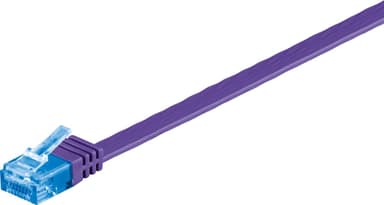 Goobay CAT 6A flat patch-kabel, U/UTP,