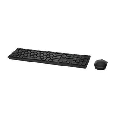 Dell KM636 trådløst tastatur og mussett, USB, Tastaturoppsett US/LT, Trådløs tilkobling