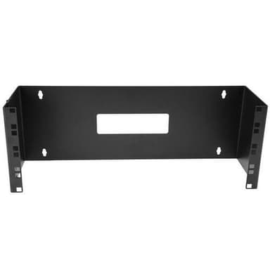 StarTech.com WALLMOUNTH4, veggmontert stativ, 4U, 15kg, 2,2kg, svart
