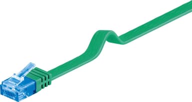 Goobay CAT 6A flat patch-kabel, U/UTP,