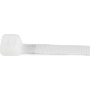 StarTech.com CBMZT10N, Frigjørbart buntebånd, Nylon, Plast, Hvit, 6,8 cm, V2, 50 mm