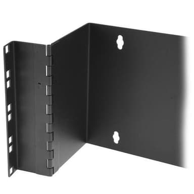 StarTech.com WALLMOUNTH4, veggmontert stativ, 4U, 15kg, 2,2kg, svart