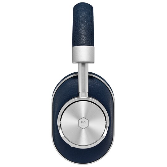 Master&Dynamic MW60 trådløse around-ear hodetelefoner (sølv/marineblå)
