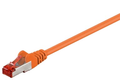 CAT 6 patchkabel S/FTP (PiMF), oransje