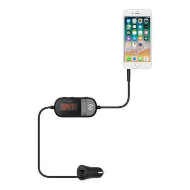 Tunecast Auto Universal Hands-free Aux V2, Black