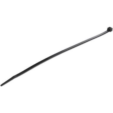 StarTech.com CBMZT10BK, Frigjørbart buntebånd, Nylon, Plast, Sort, 6,8 cm, V2,