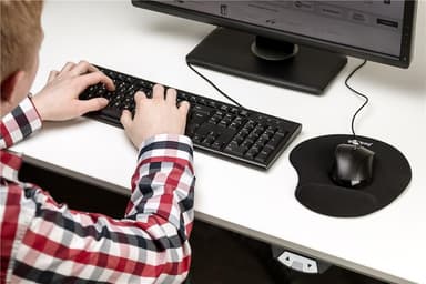 Goobay USB-tastatur og mus sett