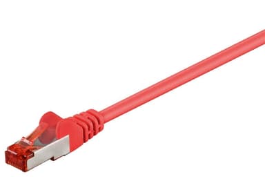 CAT 6 patchkabel S/FTP (PiMF), rød