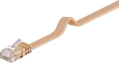 Goobay CAT 6 flat patch-kabel, U/UTP,