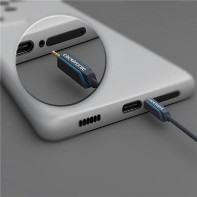 3,5 mm AUX til Cinch stereokabel