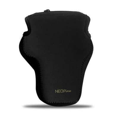 Beskyttende trekantspose med karabinkrok til Sony A7R4 NEOpine Neoprene Svart