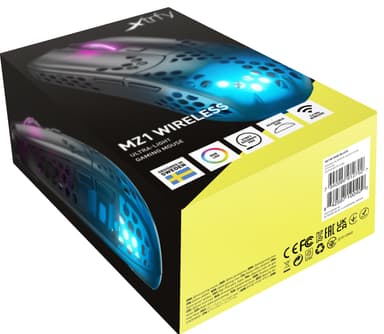 Xtrfy MZ1 RGB Wireless gamingmus (sort)