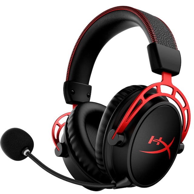 HyperX Cloud Alpha trådløst gaming headset (rød/sort)