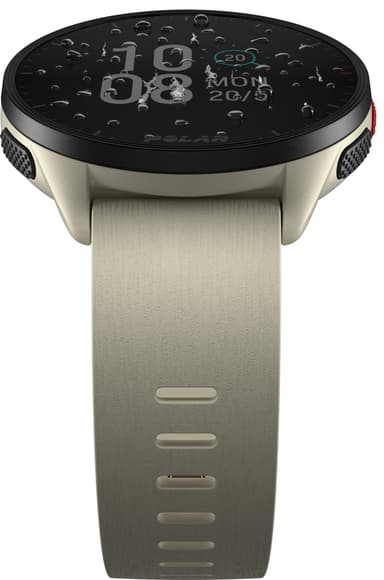 Polar Pacer sportsklokke S/L (hvit)