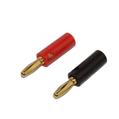 Fuse Bananplugger 4mm - 1par