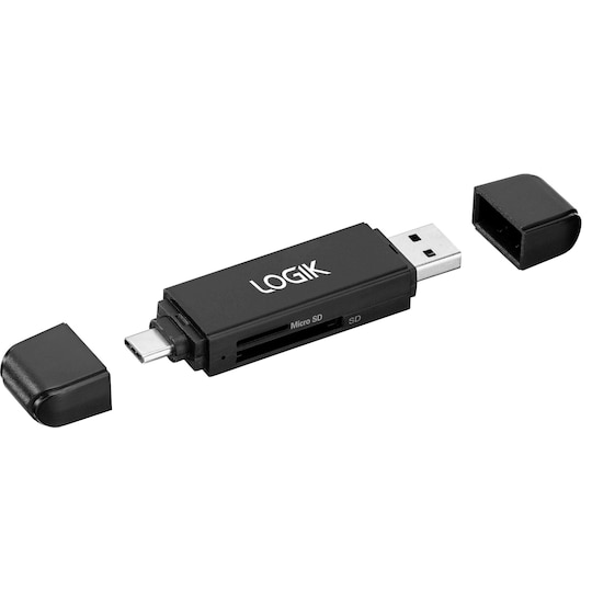Logik USB 3.0 minnekortleser