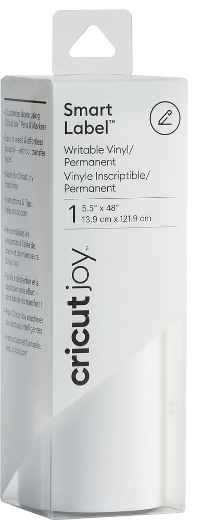 Cricut Joy Smart Labels 14x122cm (hvit)