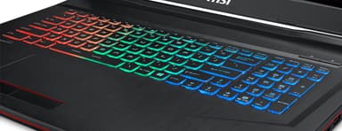 MSI GP73 8RF-648NE Leopard 17,3" bærbar gaming-PC (sort)