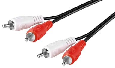 Goobay Stereo tilkoblingskabel, 2x RCA
