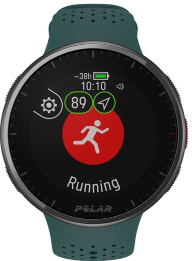 Polar Pacer Pro sportsklokke S/L (turkis/grønn)