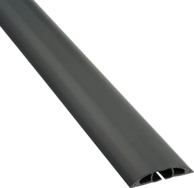D-LINE Kabelkanal Gulv PVC Svart 1.8m