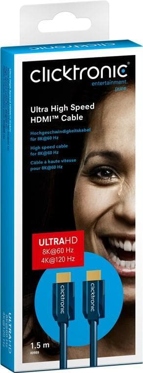 Ultra High Speed HDMIâ„¢-kabel
