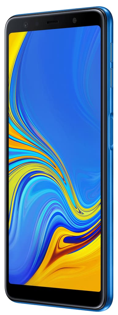 Samsung Galaxy A7 2018 smarttelefon (blå) Mobiltelefon Samsung Galaxy A7 2018 smarttelefon (blå) Mobiltelefon