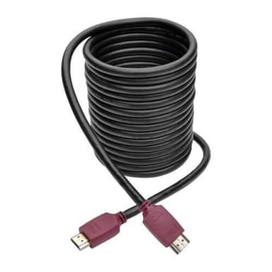 Tripp Lite HDMI-kabel med Ethernet P569-015-CERT Burgund, HDMI til HDMI, 4,57 m